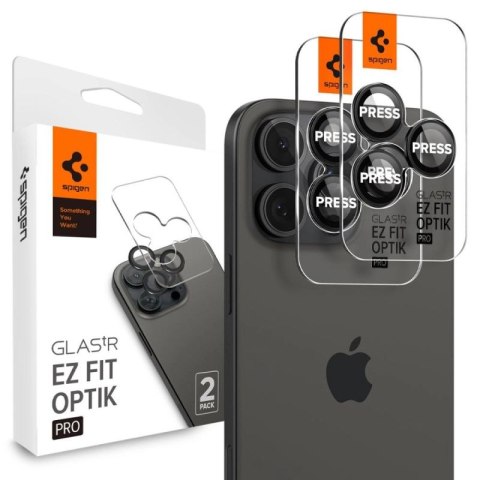 Osłona aparatu Spigen Glas.tR EZ Fit Optik Camera Protector na iPhone 14 Pro / Pro Max / 15 Pro / Pro Max / 16 Pro / Pro Max / 1 Spigen