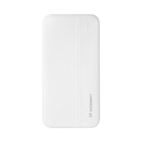 Wozinsky powerbank Li-Po 10000mAh 2 x USB biały (WPBWE1) Wozinsky