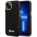 Etui Guess Croco Collection na iPhone 14 Plus - czarne Guess