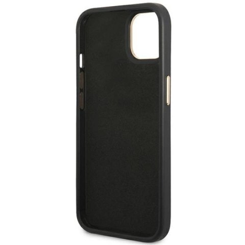 Etui Guess Croco Collection na iPhone 14 Plus - czarne Guess