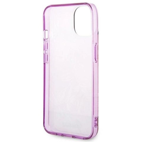 Etui Guess Jungle Collection na iPhone 14 Plus - różowe Guess