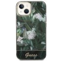 Etui Guess Jungle Collection na iPhone 14 Plus - zielone Guess