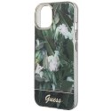 Etui Guess Jungle Collection na iPhone 14 Plus - zielone Guess