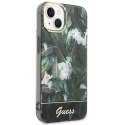 Etui Guess Jungle Collection na iPhone 14 - zielone Guess