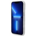 Etui Guess Metal Outline MagSafe na iPhone 14 Pro Max - srebrne Guess