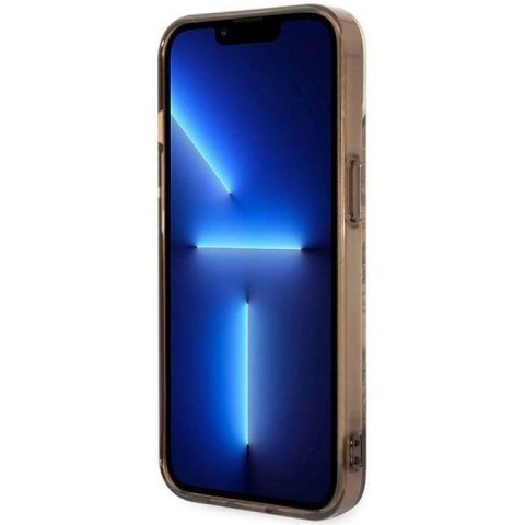 Etui Guess Porcelain Collection na iPhone 14 Plus - beżowe Guess