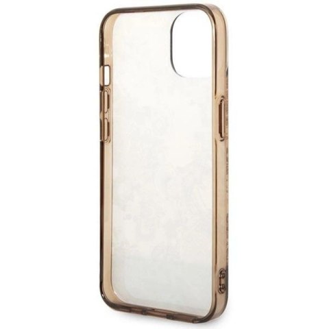 Etui Guess Porcelain Collection na iPhone 14 Plus - beżowe Guess
