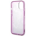 Etui Guess Porcelain Collection na iPhone 14 Plus - fuksjowe Guess