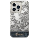 Etui Guess Porcelain Collection na iPhone 14 Pro Max - szare Guess