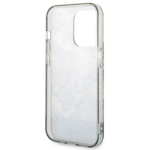 Etui Guess Porcelain Collection na iPhone 14 Pro Max - szare Guess