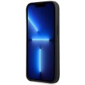 Etui Guess Saffiano Triangle Logo na iPhone 14 Plus - czarne Guess