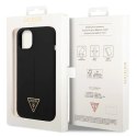 Etui Guess Silicone Triangle na iPhone 14 Plus - czarne Guess