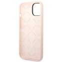 Etui Guess Silicone Triangle na iPhone 14 Plus - różowe Guess
