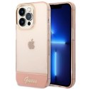 Etui Guess Translucent iPhone 14 Pro Max 6,7" - różowe Guess