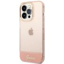 Etui Guess Translucent iPhone 14 Pro Max 6,7" - różowe Guess