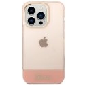 Etui Guess Translucent iPhone 14 Pro Max 6,7" - różowe Guess