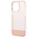 Etui Guess Translucent iPhone 14 Pro Max 6,7" - różowe Guess