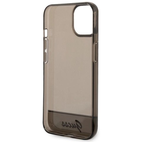 Etui Guess Translucent na iPhone 14 Plus - czarne Guess