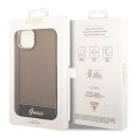 Etui Guess Translucent na iPhone 14 Plus - czarne Guess