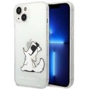 Etui Karl Lagerfeld Choupette Fun na iPhone 14 Plus - przezroczyste Karl Lagerfeld