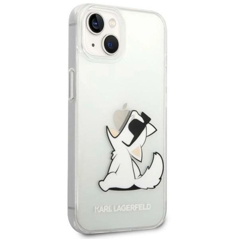 Etui Karl Lagerfeld Choupette Fun na iPhone 14 Plus - przezroczyste Karl Lagerfeld