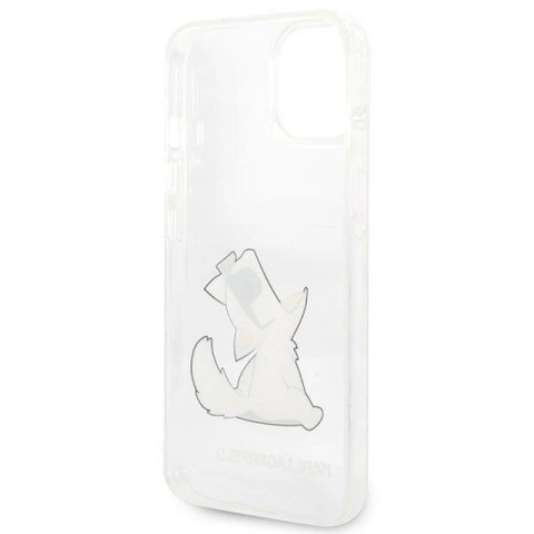 Etui Karl Lagerfeld Choupette Fun na iPhone 14 Plus - przezroczyste Karl Lagerfeld