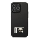 Etui Karl Lagerfeld Ikonik Patch na iPhone 13 Pro Max - czarne Karl Lagerfeld