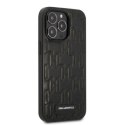Etui Karl Lagerfeld Monogram Plaque na iPhone 13 Pro Max - czarne Karl Lagerfeld
