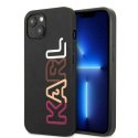 Etui Karl Lagerfeld Multipink Brand na iPhone 13 mini - czarne Karl Lagerfeld
