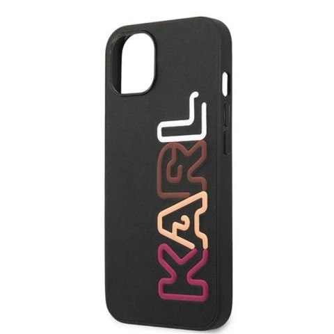 Etui Karl Lagerfeld Multipink Brand na iPhone 13 mini - czarne Karl Lagerfeld