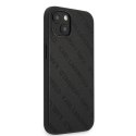 Etui Karl Lagerfeld Perforated Allover na iPhone 13 mini - czarne Karl Lagerfeld