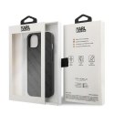 Etui Karl Lagerfeld Perforated Allover na iPhone 13 mini - czarne Karl Lagerfeld