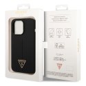 Guess GUHCP14XSLTGK iPhone 14 Pro Max 6,7" czarny/black hardcase Silicone Triangle WD