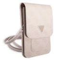 Torebka Guess 4G Triangle - różowa