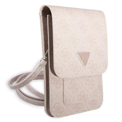 Torebka Guess 4G Triangle - różowa