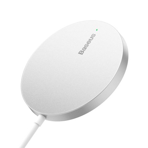 Baseus Simple Mini3 ładowarka indukcyjna 15W srebrny Baseus