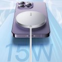 Baseus Simple Mini3 ładowarka indukcyjna 15W srebrny Baseus