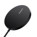 Baseus Simple Mini3 ładowarka indukcyjna MagSafe 15W czarny Baseus