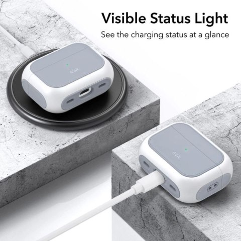 ESR Orbit Halolock z MagSafe na Apple AirPods Pro 1 / 2 - białe ESR