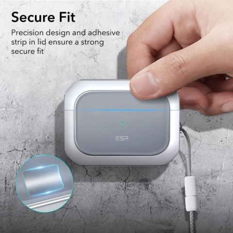 ESR Orbit Halolock z MagSafe na Apple AirPods Pro 1 / 2 - białe ESR