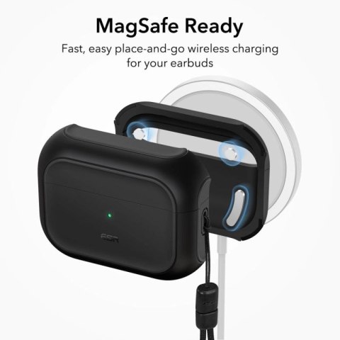 ESR Orbit Halolock z MagSafe na Apple AirPods Pro 1 / 2 - czarne ESR