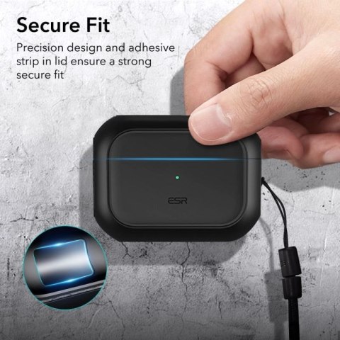 ESR Orbit Halolock z MagSafe na Apple AirPods Pro 1 / 2 - czarne ESR
