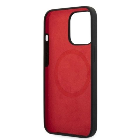 Etui Ferrari Silicone MagSafe na iPhone 13 Pro Max - czarne Ferrari