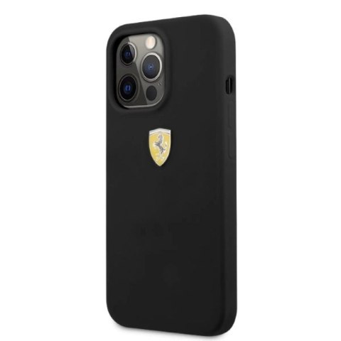 Etui Ferrari Silicone MagSafe na iPhone 13 Pro / iPhone 13 - czarne Ferrari