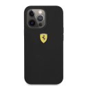 Etui Ferrari Silicone MagSafe na iPhone 13 Pro / iPhone 13 - czarne Ferrari