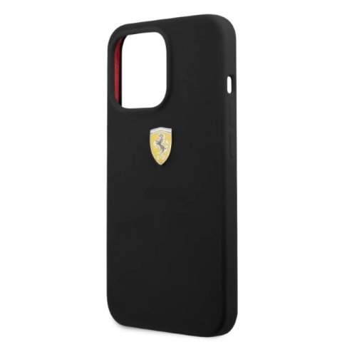 Etui Ferrari Silicone MagSafe na iPhone 13 Pro / iPhone 13 - czarne Ferrari