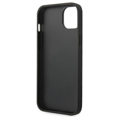 Etui Karl Lagerfeld Glitter Flakes Ikonik na iPhone 14 Plus - srebrne Karl Lagerfeld