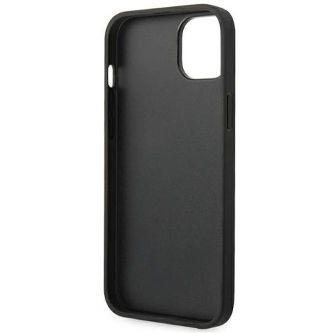 Etui Karl Lagerfeld Monogram Stripe na iPhone 14 Plus - szare Karl Lagerfeld