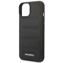 Etui Karl Lagerfeld Puffy Elongated Logo na iPhone 14 - czarne Karl Lagerfeld