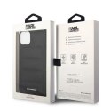 Etui Karl Lagerfeld Puffy Elongated Logo na iPhone 14 - czarne Karl Lagerfeld